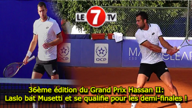 Photo of 36ème édition du Grand Prix Hassan II: Laslo bat Musetti et se qualifie pour les demi-finales. (vidéos)