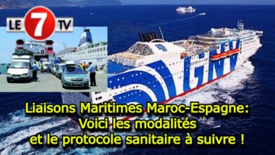 Photo of Liaisons Maritimes Maroc-Espagne: Voici les modalités et le protocole sanitaire à suivre !