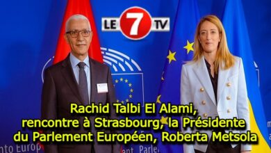 Photo of Le renforcement de la coopération au centre d’un entretien de M. Talbi El Alami et la Présidente du Parlement Européen