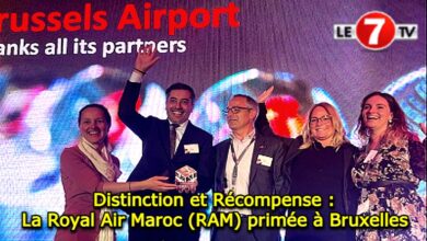 Photo of Distinction et Récompense : La Royal Air Maroc primée à Bruxelles