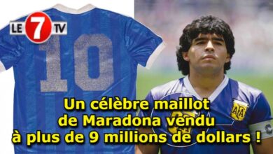 Photo of Record: Un maillot de Maradona vendu à plus de 9 millions de dollars !