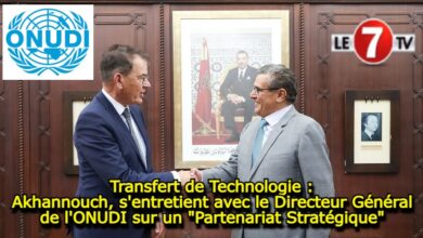 Photo of Transfert de Technologie : Akhannouch, s’entretient avec le Directeur Général de l’ONUDI sur un « Partenariat Stratégique »