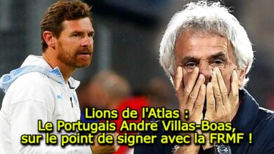 Photo of Lions de l’Atlas : Le Portugais Andre Villas-Boas, sur le point de signer avec la FRMF !