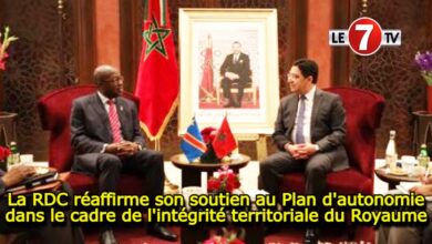 Photo of La RDC réaffirme son soutien au Plan d’autonomie dans le cadre de l’intégrité territoriale du Royaume