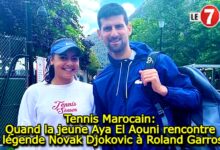Photo of Tennis Marocain: Quand la jeune Aya El Aouni rencontre la légende Novak Djokovic à Roland Garros !