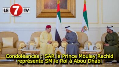 Photo of Condoléances : SAR le Prince Moulay Rachid représente SM le Roi à Abou Dhabi