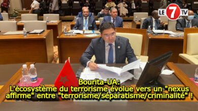 Photo of Bourita-UA: L’écosystème du terrorisme évolue vers un « nexus affirme » entre « terrorisme/séparatisme/criminalité » !