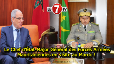 Photo of Le Chef d’État-Major Général des Forces Armées Mauritaniennes en visite au Maroc !