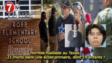 Photo of Horrible fusillade au Texas : 21 morts dans une école primaire, dont 19 enfants !