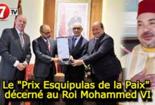 Photo of Le « Prix Esquipulas de la Paix » décerné au Roi Mohammed VI
