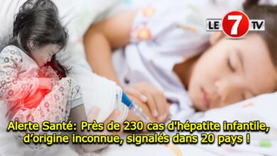 Photo of Alerte Santé: Près de 230 cas d’hépatite infantile, d’origine inconnue, signalés dans 20 pays !