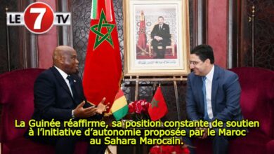 Photo of La Guinée réaffirme, sa position constante de soutien à l’initiative d’autonomie proposée par le Maroc au Sahara Marocain.