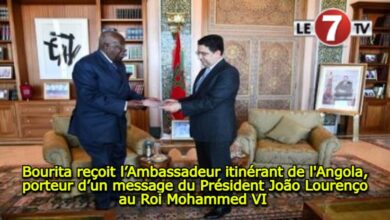 Photo of Bourita reçoit l’Ambassadeur itinérant de l’Angola, porteur d’un message du Président João Lourenço au Roi Mohammed VI