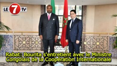 Photo of Rabat: Bourita s’entretient avec le Ministre Congolais de la Coopération Internationale