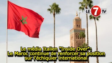 Photo of Le média Italien « Inside Over »: Le Maroc continue de renforcer sa position sur l’échiquier international