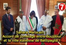 Photo of Sahara Marocain : Accord de jumelage entre Boujdour et la ville italienne de Battipaglia !