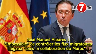 Photo of José Manuel Albares : « Impossible » de contrôler les flux migratoires illégaux « sans la collaboration du Maroc » !