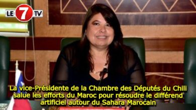 Photo of La vice-Présidente de la Chambre des Députés du Chili salue les efforts du Maroc pour résoudre le différend artificiel autour du Sahara Marocain