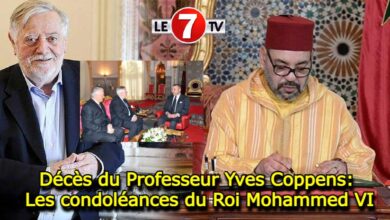Photo of Décès du Professeur Yves Coppens: Les condoléances du Roi Mohammed VI