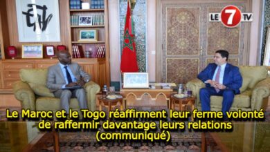 Photo of Le Maroc et le Togo réaffirment leur ferme volonté de raffermir davantage leurs relations