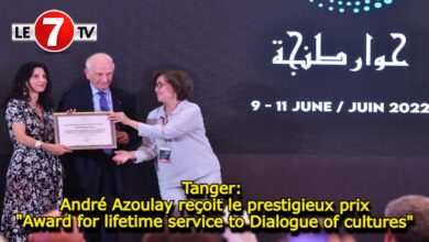 Photo of Tanger: André Azoulay reçoit le prestigieux prix « Award for lifetime service to Dialogue of cultures »