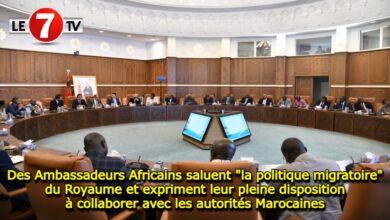 Photo of Des Ambassadeurs Africains saluent « la politique migratoire » du Royaume et expriment leur pleine disposition à collaborer avec les autorités Marocaines