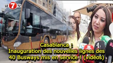 Photo of Casablanca : Inauguration des nouvelles lignes des 40 Busways mis en service ! (vidéos)