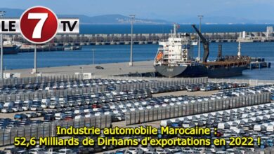 Photo of Industrie automobile Marocaine : 52,6 Milliards de Dirhams d’exportations en 2022 !