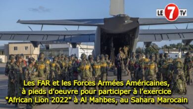 Photo of Les FAR et les Forces Armées Américaines, à pieds d’oeuvre pour participer à l’exercice « African Lion 2022 » à Al Mahbes au Sahara Marocain