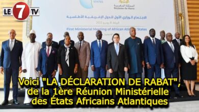 Photo of Voici « La Déclaration de Rabat », de la 1ère Réunion Ministérielle des États Africains Atlantiques