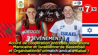 Photo of Basketball: Accord de coopération entre les fédérations Marocaine et Israélienne et Organisation d’un match amical à Rabat !