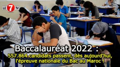 Photo of 557.864 candidats passent, dès aujourd’hui, l’épreuve nationale du Baccalauréat au Maroc !