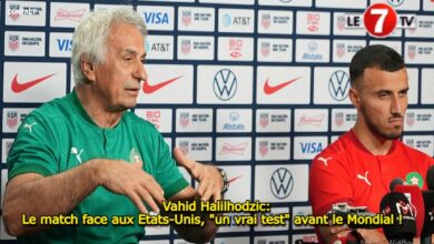 Photo of Vahid Halilhodzic: Le match face aux Etats-Unis, « un vrai test » avant le Mondial ! (vidéo)