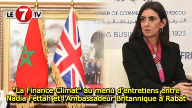 Photo of « La Finance Climat » au menu d’entretiens entre Nadia Fettah et l’Ambassadeur Britannique à Rabat