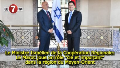 Photo of Le Ministre Israélien de la Coopération Régionale: Le Maroc joue un rôle « clé et important » dans la région du Moyen-Orient