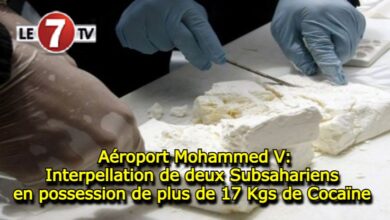 Photo of Aéroport Mohammed V: Interpellation de deux Subsahariens en possession de plus de 17 Kgs de Cocaïne !
