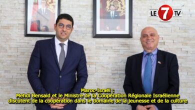 Photo of Maroc-Israël : Mehdi Bensaid et le Ministre de la Coopération Régionale Israélienne discutent de la coopération dans le domaine de la jeunesse et de la culture