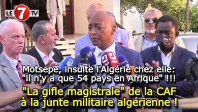 Photo of Patrice Motsepe, le Président de la CAF administre « une gifle magistrale » à la junte militaire algérienne », chez elle !