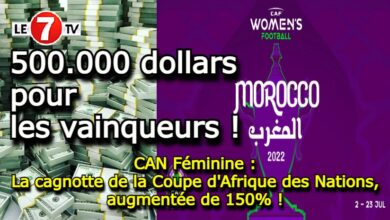 Photo of CAN féminine au Maroc: La dotation financière augmentée de 150% !