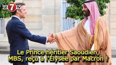 Photo of Le Prince héritier Saoudien, MBS, reçu à l’Élysée par Macron !