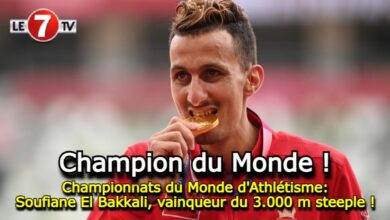 Photo of Championnats du Monde d’Athlétisme: Le Marocain Soufiane El Bakkali vainqueur du 3.000 m steeple !