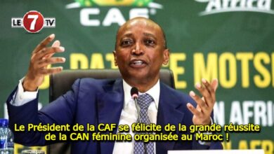 Photo of Le Président de la CAF se félicite de la grande réussite de la CAN féminine organisée au Maroc !