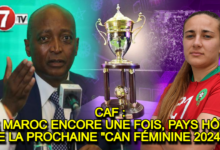 Photo of CAF : LE MAROC ENCORE UNE FOIS, PAYS HÔTE DE LA PROCHAINE « CAN FÉMININE 2024 » !