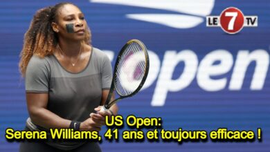 Photo of US Open : Serena Williams, 41 ans et toujours efficace !