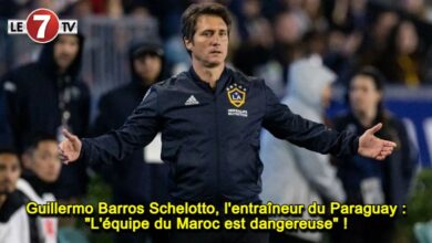 Photo of Guillermo Barros Schelotto, l’entraîneur du Paraguay : L’équipe du Maroc est dangereuse !