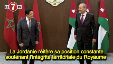 Photo of La Jordanie réitère sa position constante soutenant l’intégrité territoriale du Royaume !