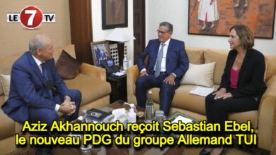 Photo of Aziz Akhannouch reçoit Sebastian Ebel, le nouveau PDG du groupe Allemand TUI !