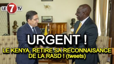 Photo of URGENT !…LE NOUVEAU PRÉSIDENT DU KENYA, RETIRE SA RECONNAISANCE DE LA RASD ! (tweet)