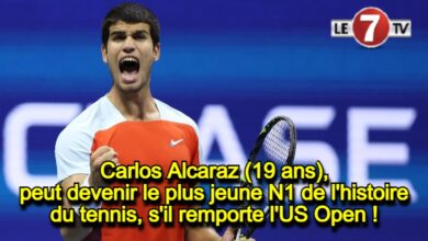 Photo of Carlos Alcaraz (19 ans), peut devenir le plus jeune N1 de l’histoire du tennis, s’il remporte l’US Open !