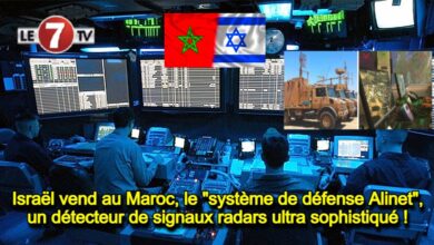 Photo of Israël vend au Maroc le « système de défense Alinet », un détecteur de signaux radars ultra sophistiqué !